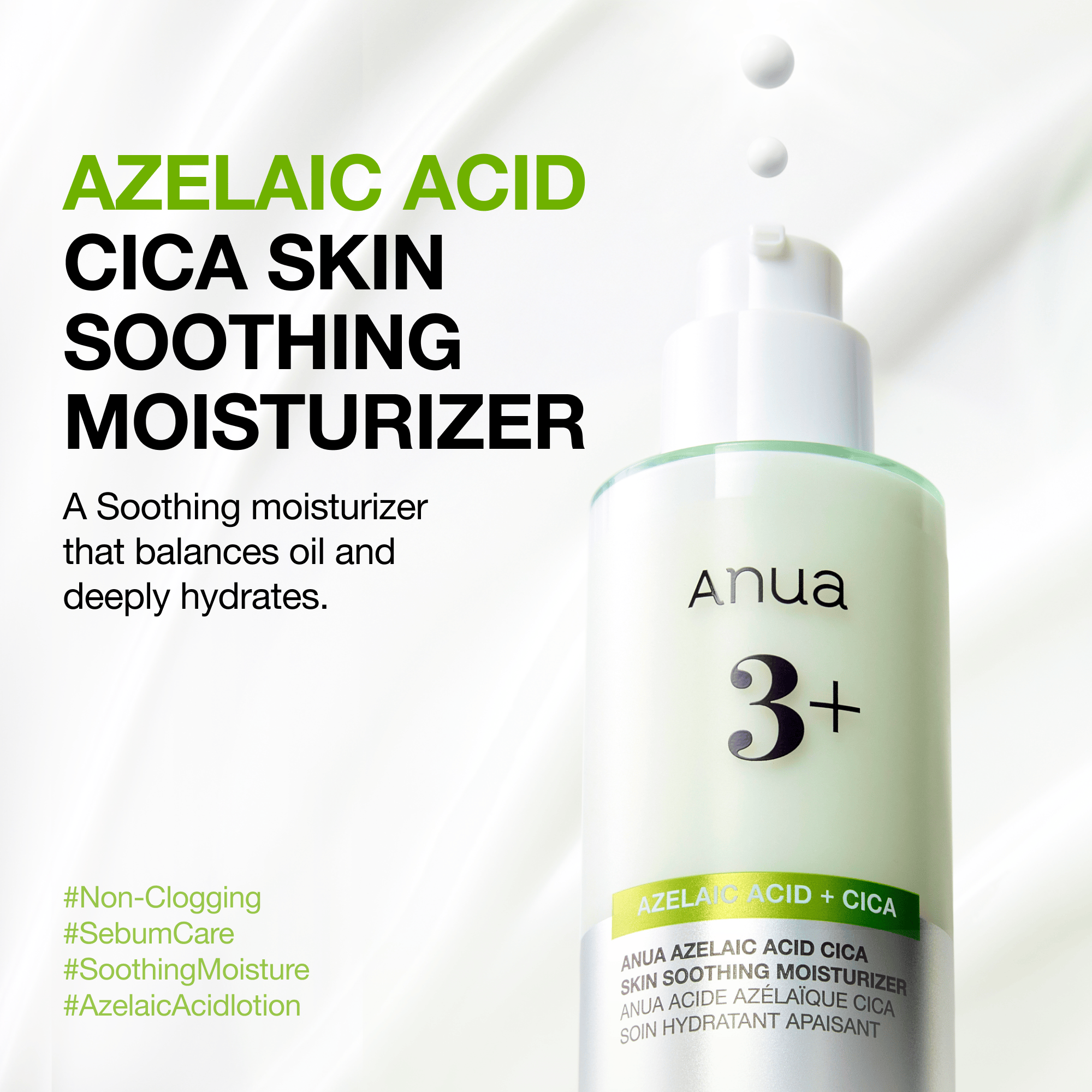 Azelaic Acid CICA Skin Soothing Moisturizer