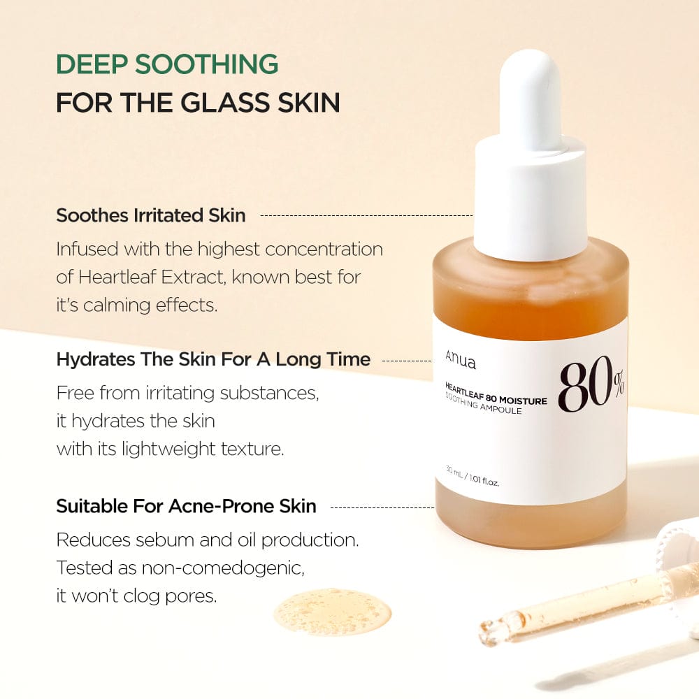 Heartleaf 80% Moisture Calming Ampoule