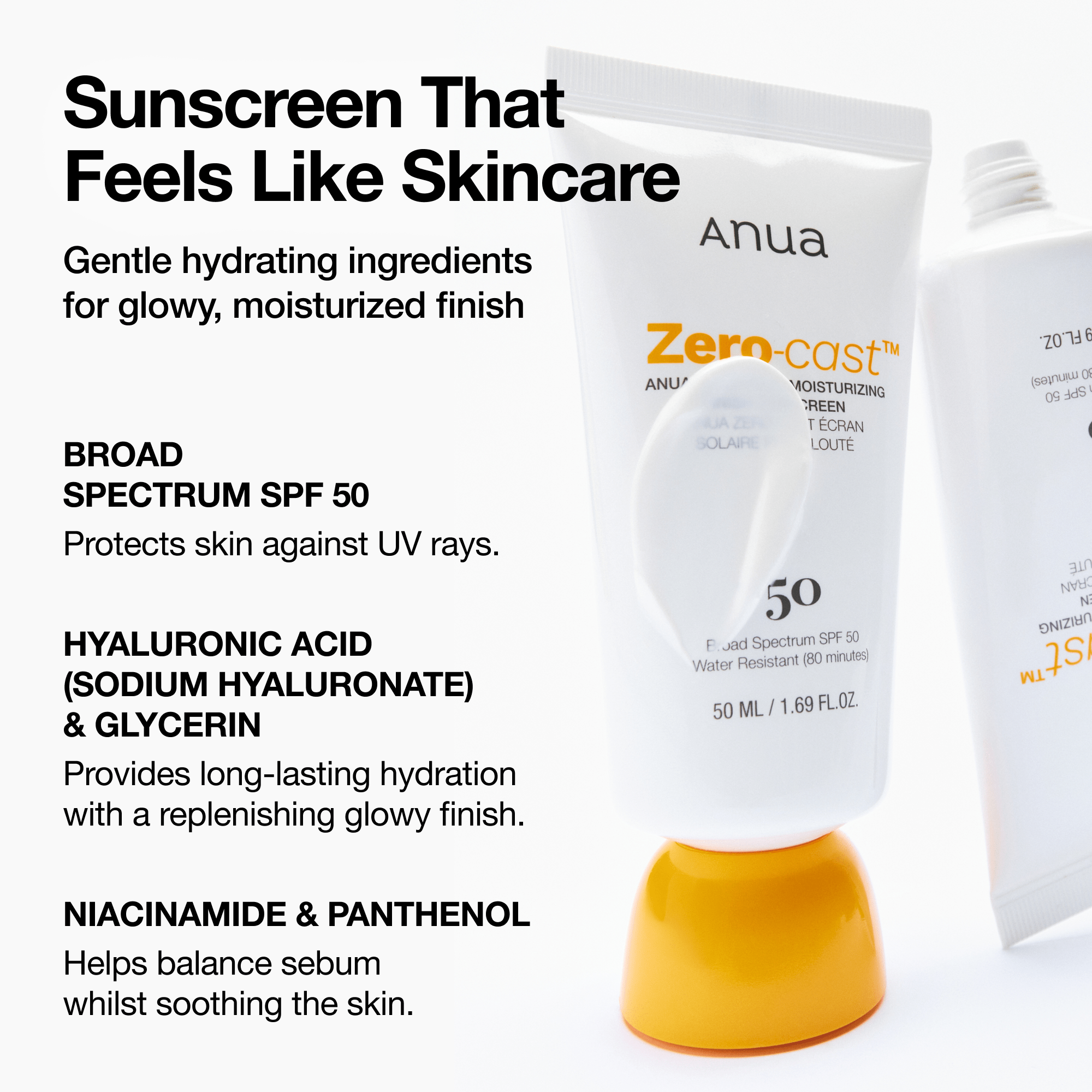 Zero-cast Hydrating Finish Sunscreen